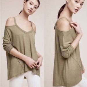 Deletta Cold Shoulder Sweater
